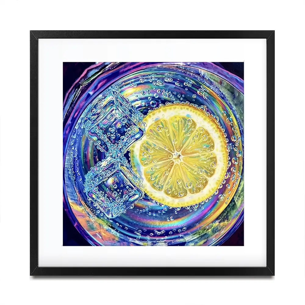Vodka And Tonic Cocktail Square Framed Art Print Vodka And Tonic Cocktail Square Framed Art Print wall art product David Alexander Elder