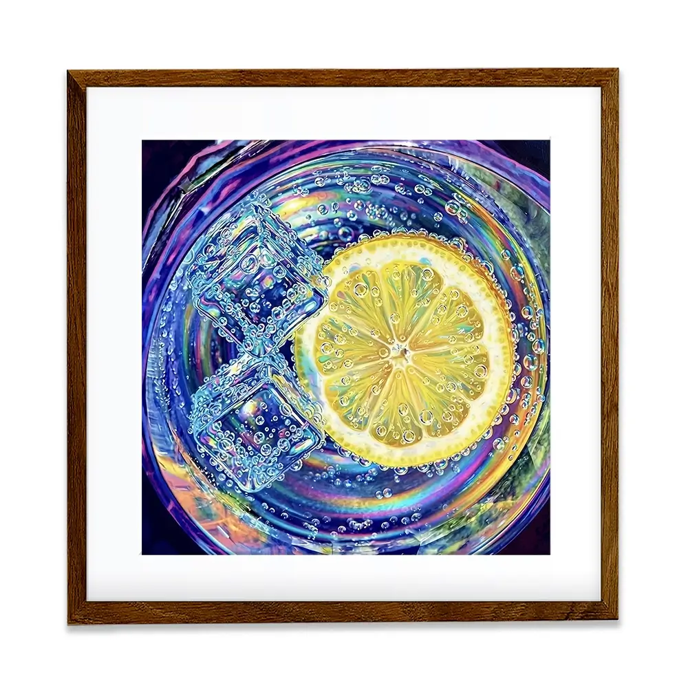 Vodka And Tonic Cocktail Square Framed Art Print Vodka And Tonic Cocktail Square Framed Art Print wall art product David Alexander Elder