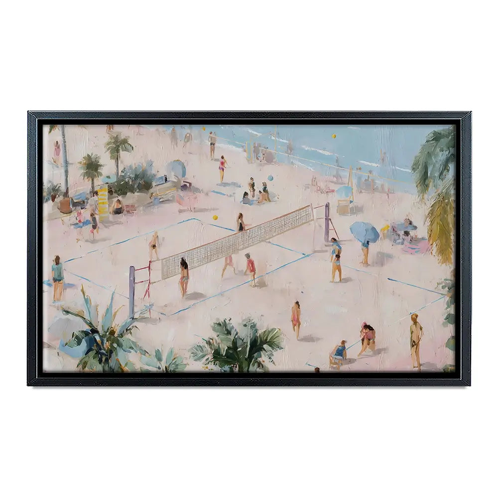 Volleyball Canvas Print Volleyball Canvas Print wall art product Art by Özge - Independent