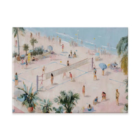 Volleyball Canvas Print Volleyball Canvas Print wall art product Art by Özge - Independent