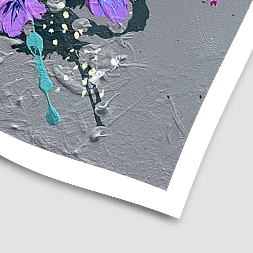 Wake Up And Smell The Roses Art Print Wake Up And Smell The Roses Art Print wall art product Jo Mulligan