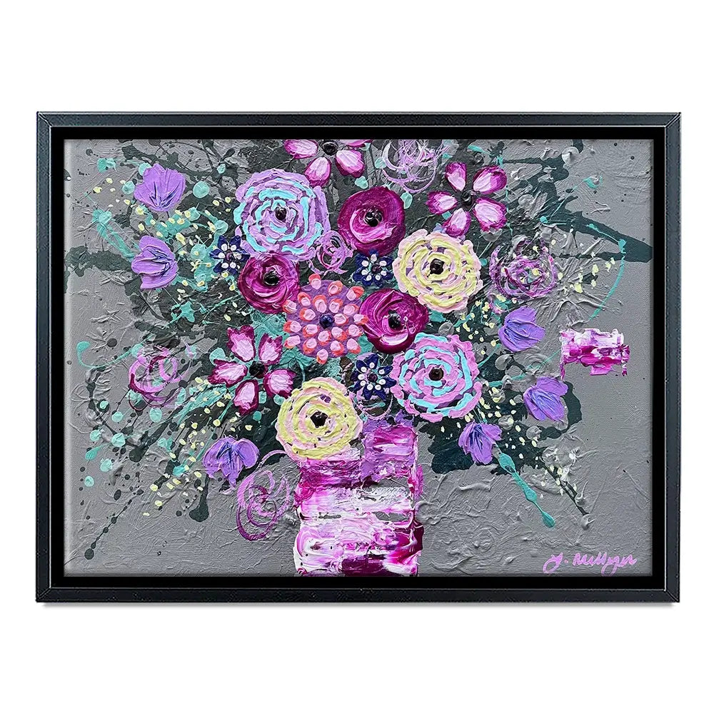 Wake Up And Smell The Roses Canvas Print Wake Up And Smell The Roses Canvas Print wall art product Jo Mulligan