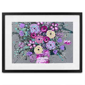 Wake Up And Smell The Roses Framed Art Print Wake Up And Smell The Roses Framed Art Print wall art product Jo Mulligan