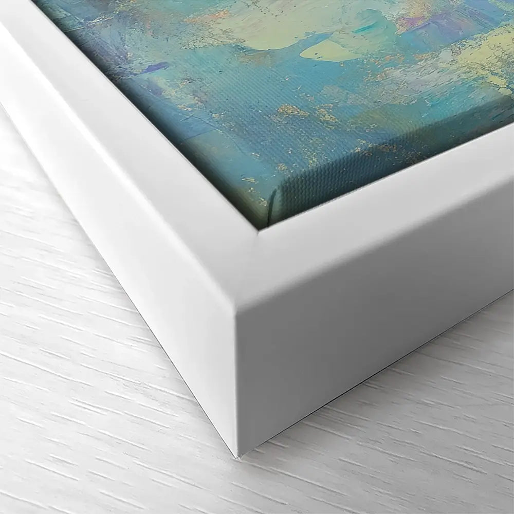Walking Away Square Canvas Print Walking Away Square Canvas Print wall art product Tanya Ocean