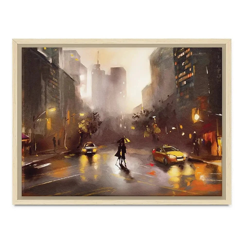 Walking In New York Canvas Print Walking In New York Canvas Print wall art product lisima / Shutterstock