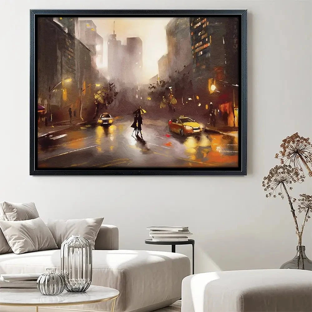 Walking In New York Canvas Print Walking In New York Canvas Print wall art product lisima / Shutterstock