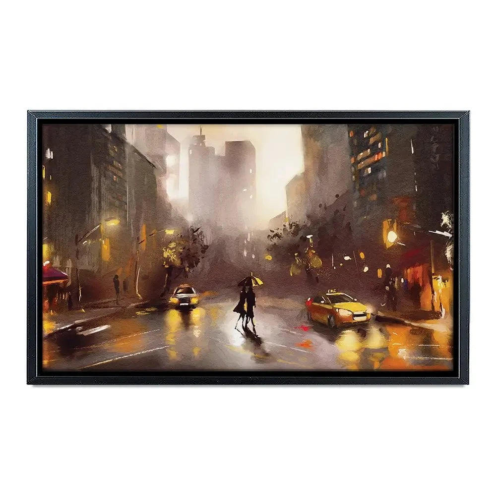 Walking In New York Canvas Print Walking In New York Canvas Print wall art product lisima / Shutterstock