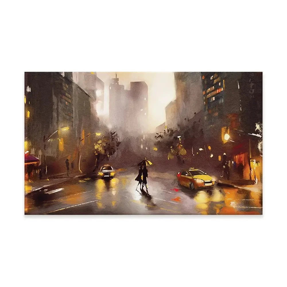 Walking In New York Canvas Print Walking In New York Canvas Print wall art product lisima / Shutterstock