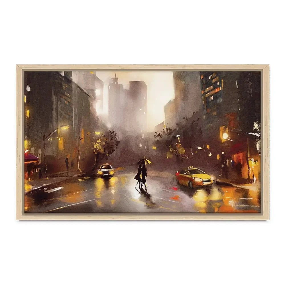 Walking In New York Canvas Print Walking In New York Canvas Print wall art product lisima / Shutterstock