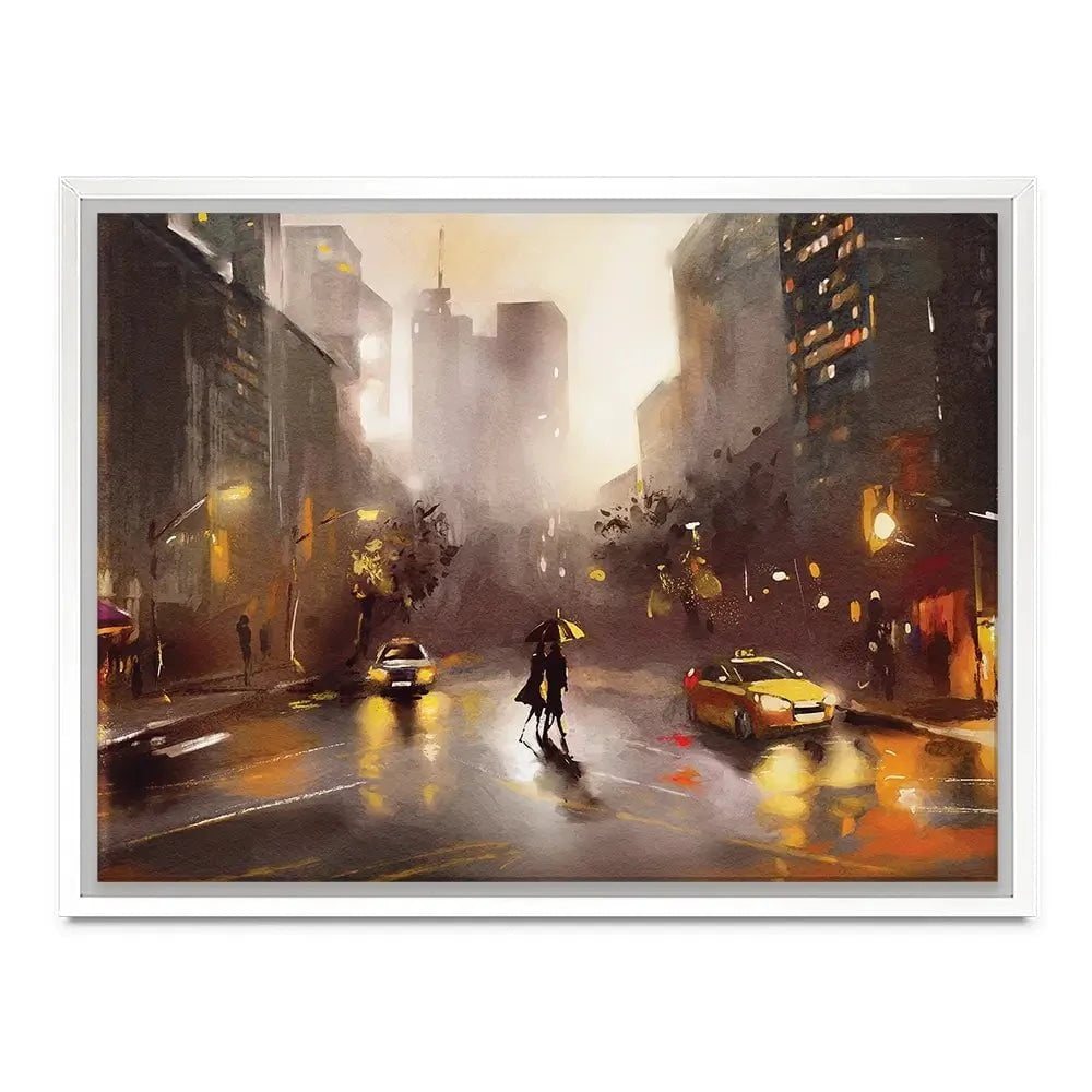 Walking In New York Canvas Print Walking In New York Canvas Print wall art product lisima / Shutterstock