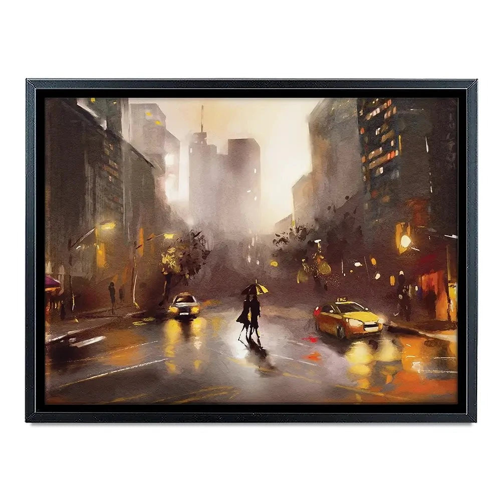 Walking In New York Canvas Print Walking In New York Canvas Print wall art product lisima / Shutterstock