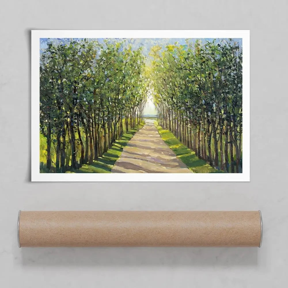 Walking Trail Art Print Walking Trail Art Print wall art product Tim O'Toole