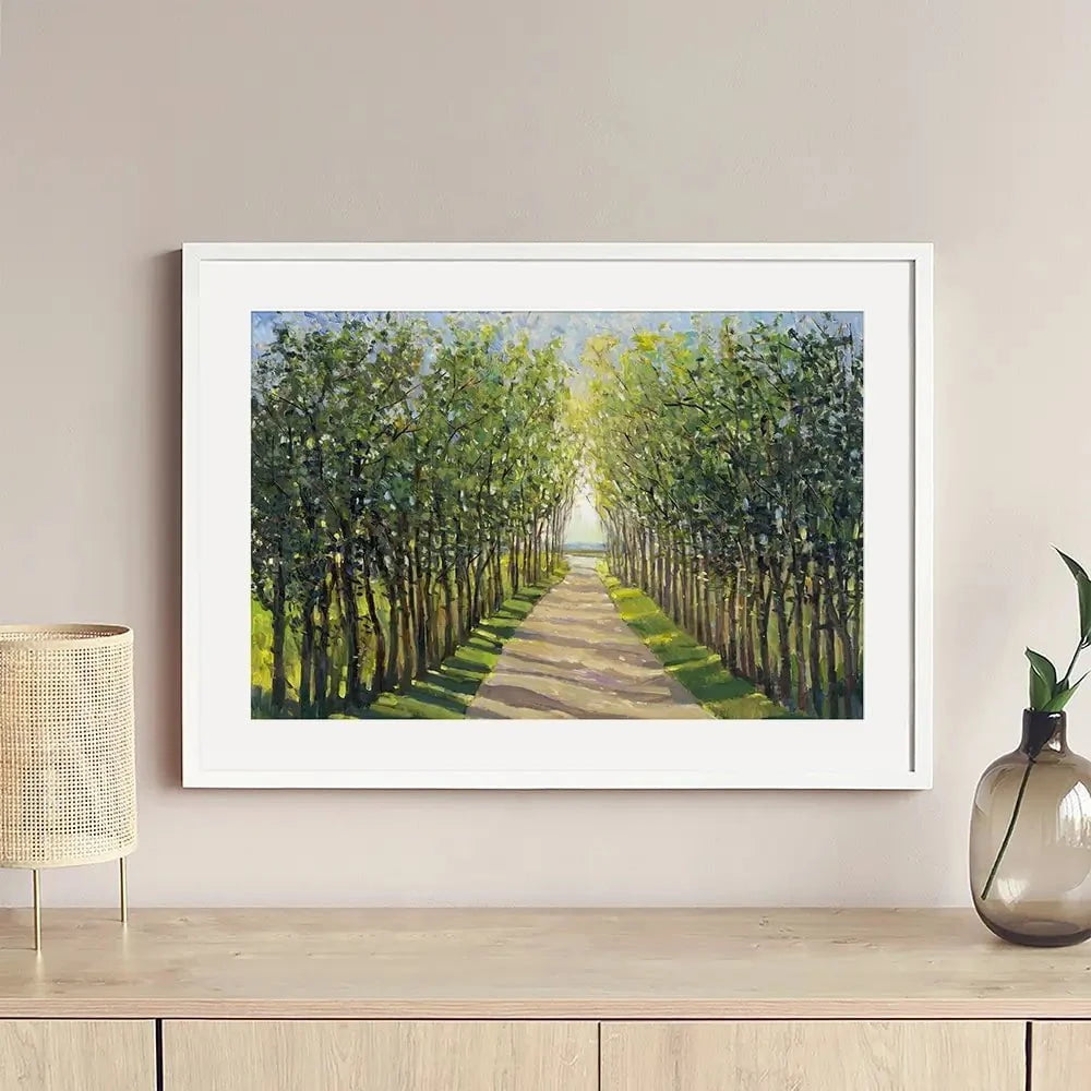 Walking Trail Framed Art Print Walking Trail Framed Art Print wall art product Tim O'Toole