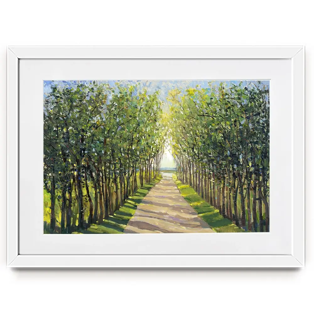 Walking Trail Framed Art Print Walking Trail Framed Art Print wall art product Tim O'Toole