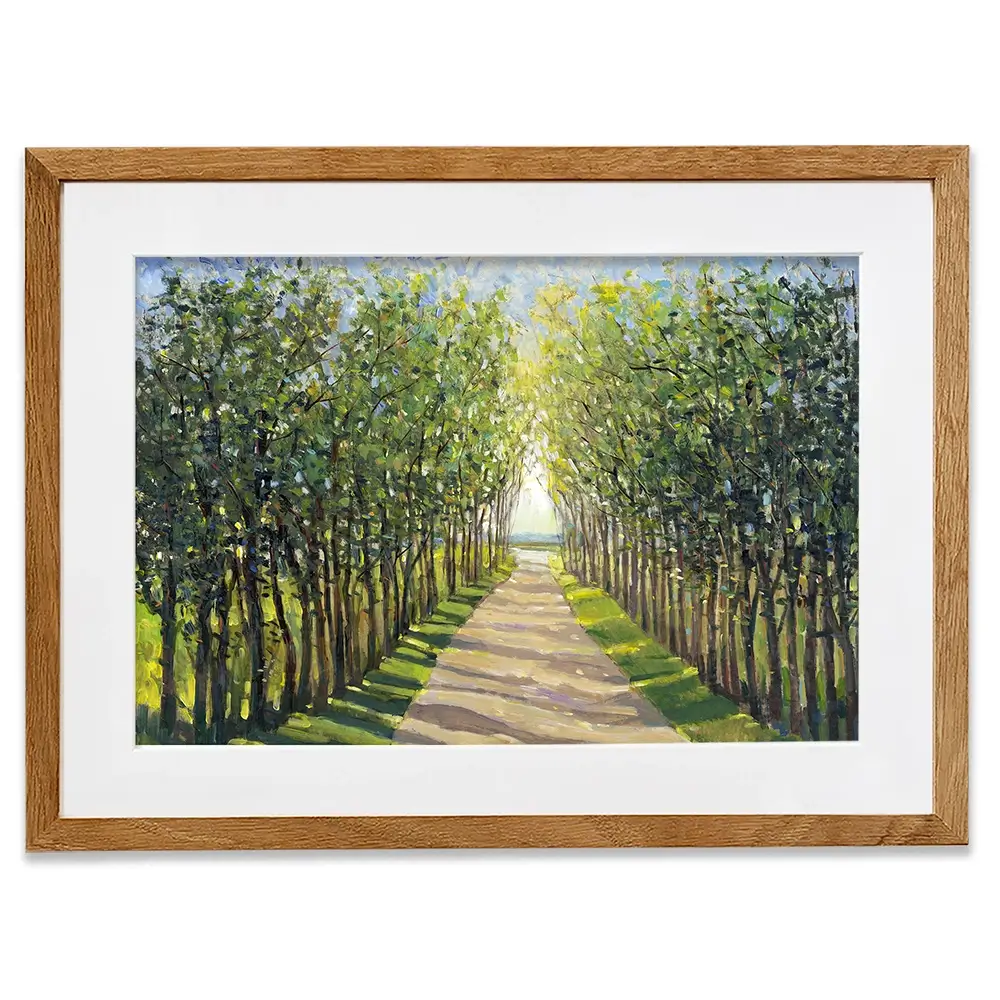 Walking Trail Framed Art Print Walking Trail Framed Art Print wall art product Tim O'Toole