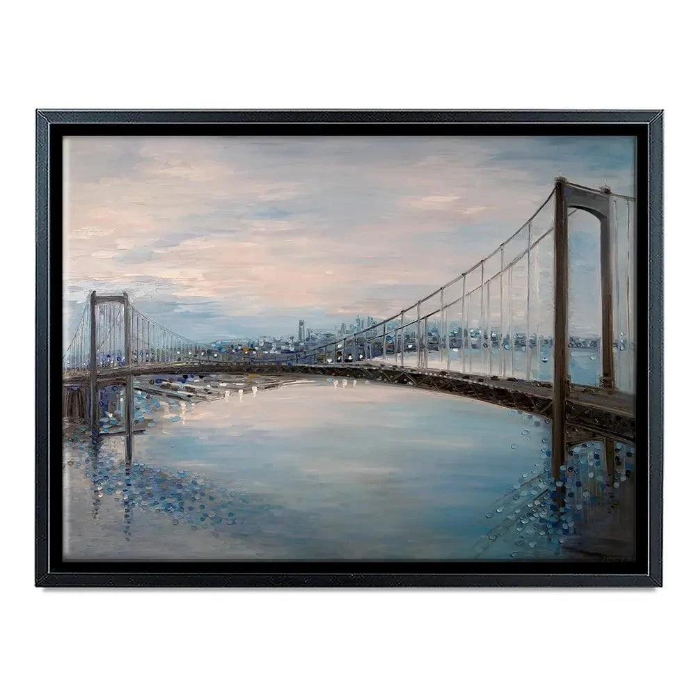 Waltwhitman Bridge Canvas Print Waltwhitman Bridge Canvas Print wall art product Ekaterina Ermilkina