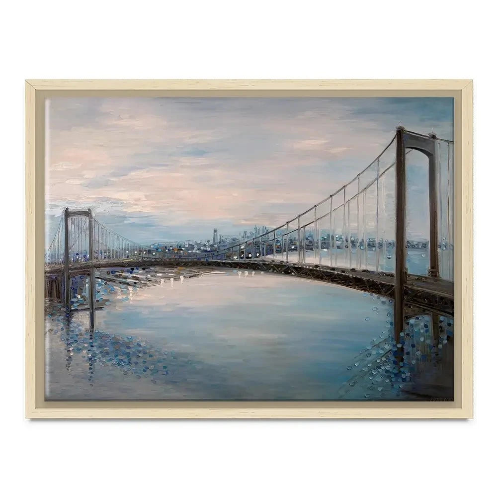 Waltwhitman Bridge Canvas Print Waltwhitman Bridge Canvas Print wall art product Ekaterina Ermilkina