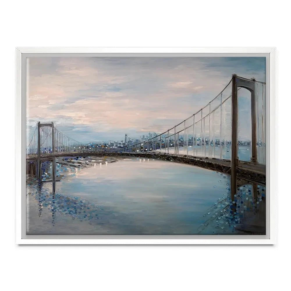 Waltwhitman Bridge Canvas Print Waltwhitman Bridge Canvas Print wall art product Ekaterina Ermilkina