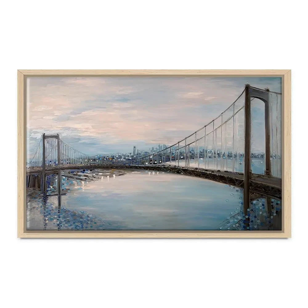 Waltwhitman Bridge Canvas Print Waltwhitman Bridge Canvas Print wall art product Ekaterina Ermilkina