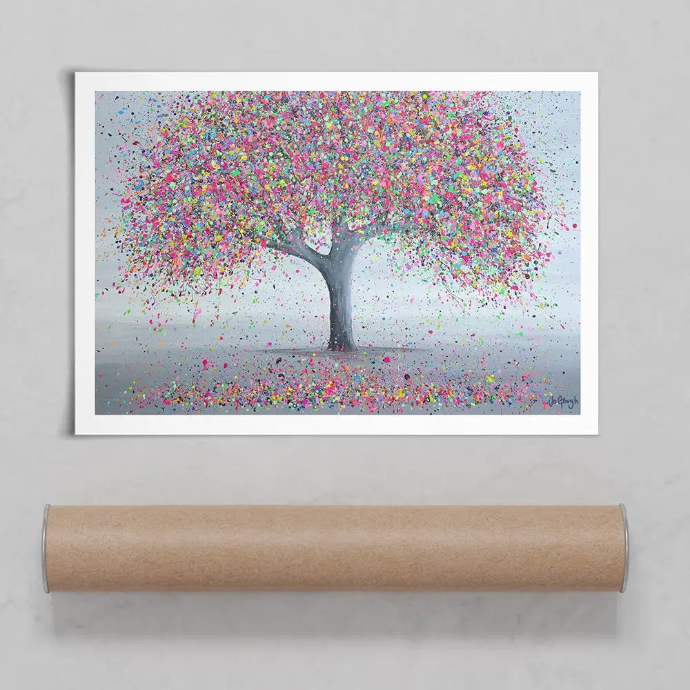 Warm Love Art Print Warm Love Art Print wall art product Jo Gough