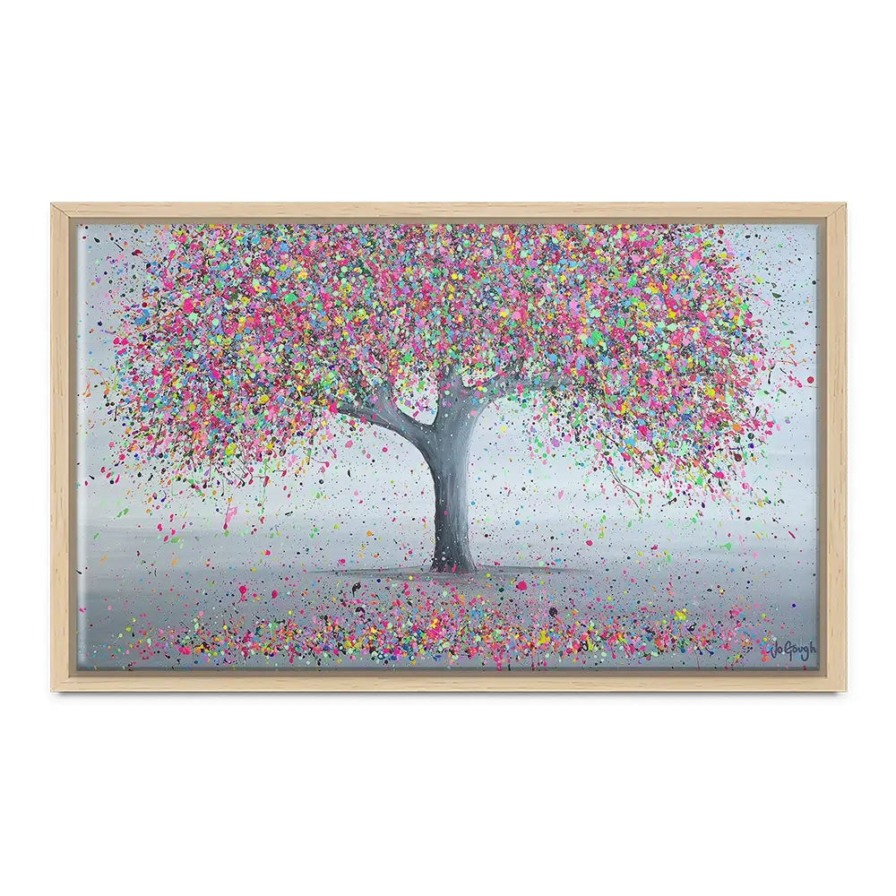 Warm Love Canvas Print Warm Love Canvas Print wall art product Jo Gough