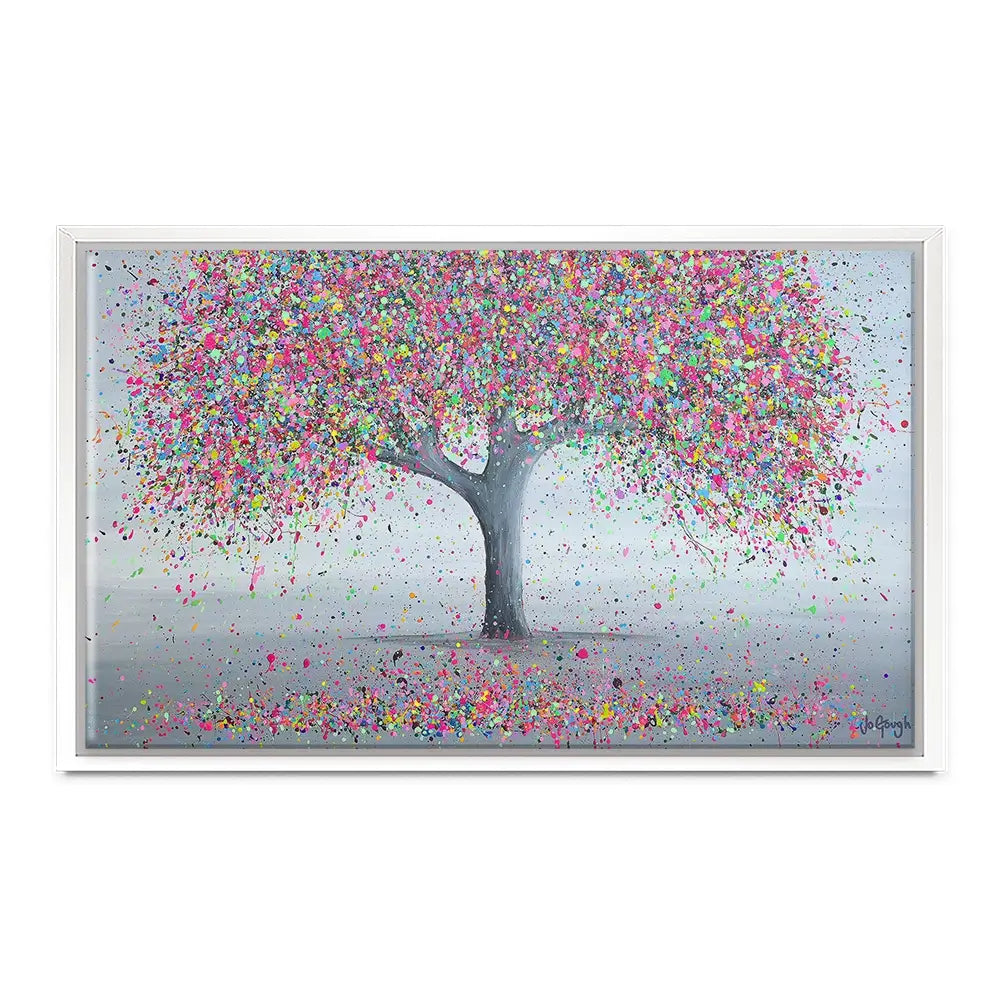 Warm Love Canvas Print Warm Love Canvas Print wall art product Jo Gough