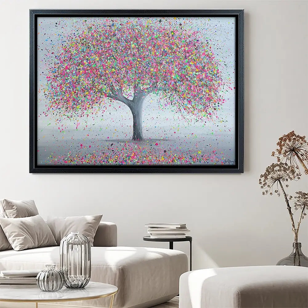 Warm Love Canvas Print Warm Love Canvas Print wall art product Jo Gough