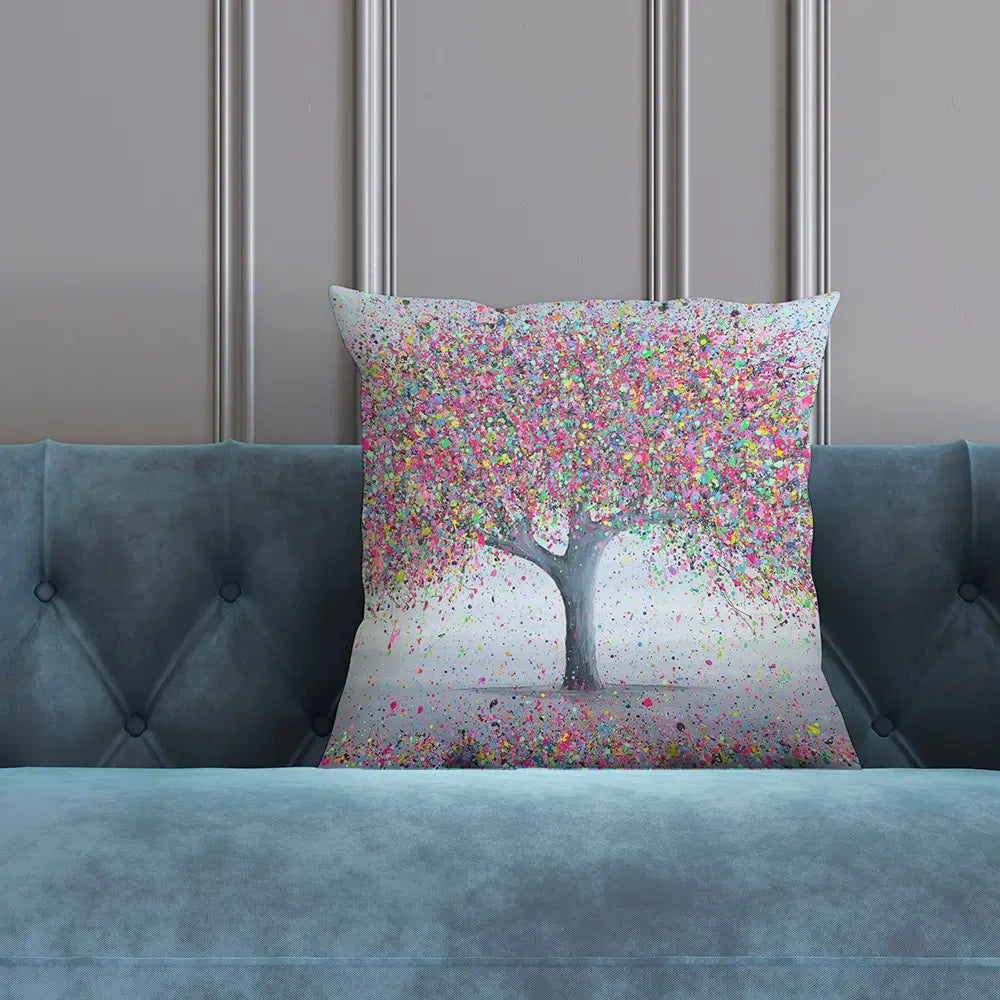 Warm Love Cushion Warm Love Cushion wall art product Art Print Shop