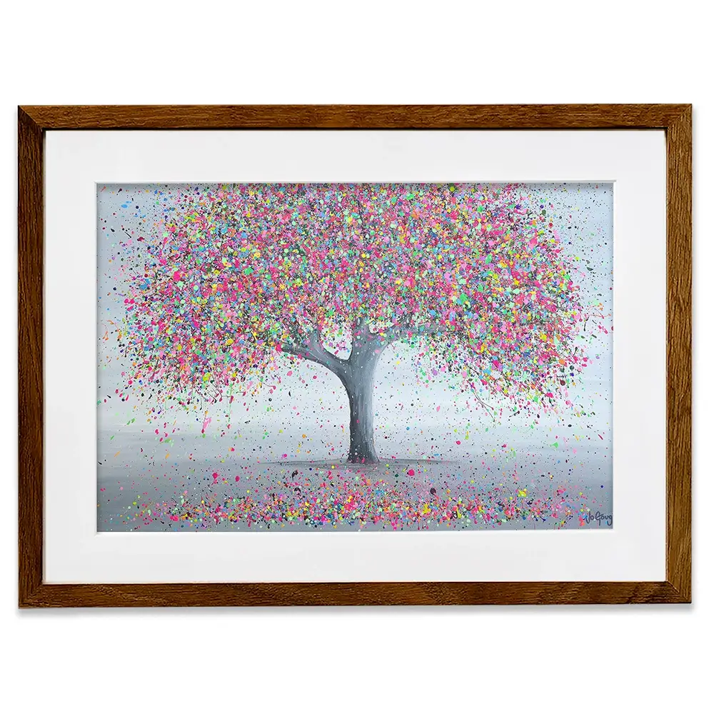 Warm Love Framed Art Print Warm Love Framed Art Print wall art product Jo Gough