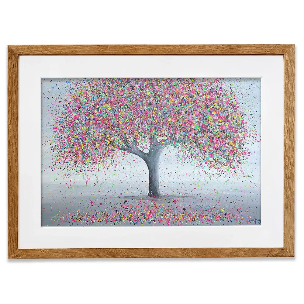 Warm Love Framed Art Print Warm Love Framed Art Print wall art product Jo Gough