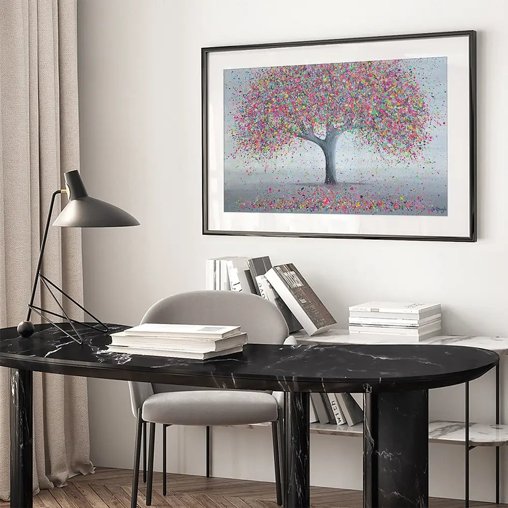 Warm Love Framed Art Print Warm Love Framed Art Print wall art product Jo Gough