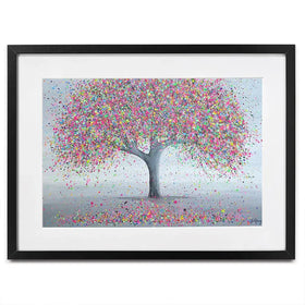 Warm Love Framed Art Print Warm Love Framed Art Print wall art product Jo Gough
