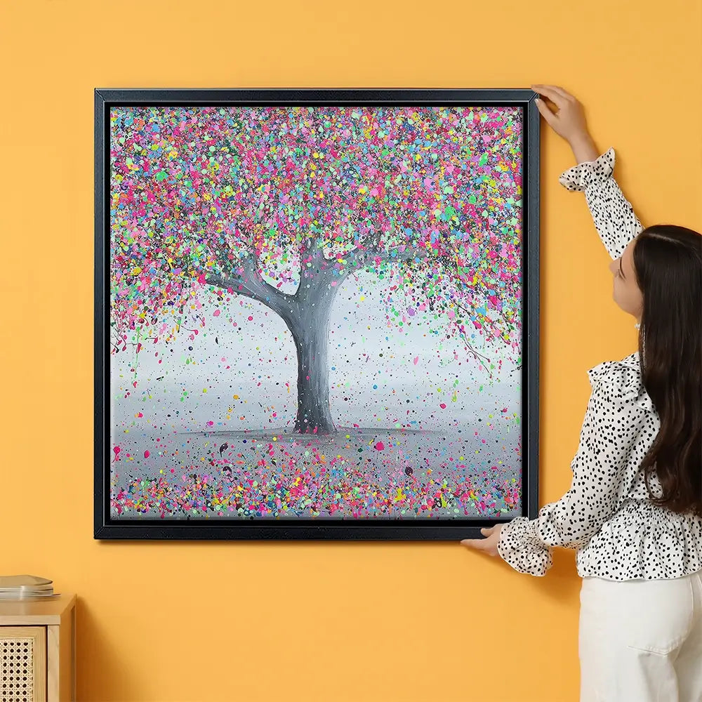 Warm Love Oversized Canvas Print Warm Love Oversized Canvas Print wall art product Jo Gough