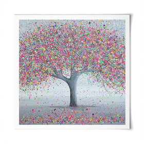 Warm Love Square Art Print Warm Love Square Art Print wall art product Art Print Shop