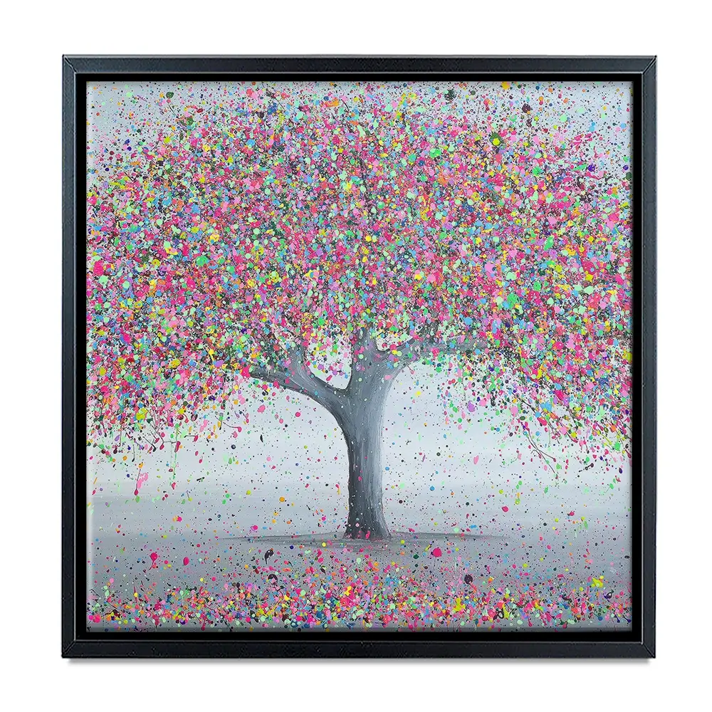 Warm Love Square Canvas Print Warm Love Square Canvas Print wall art product Art Print Shop