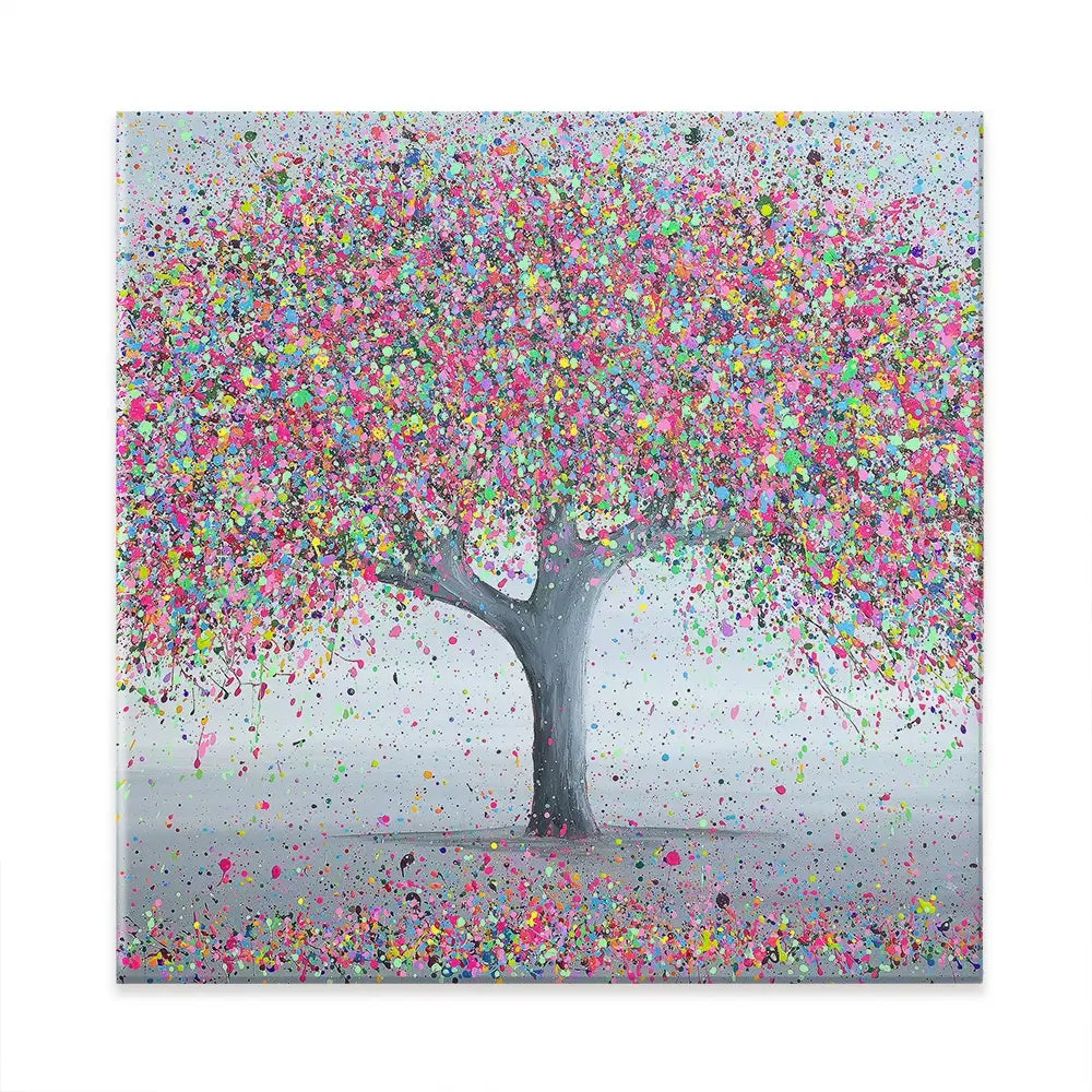 Warm Love Square Canvas Print Warm Love Square Canvas Print wall art product Art Print Shop