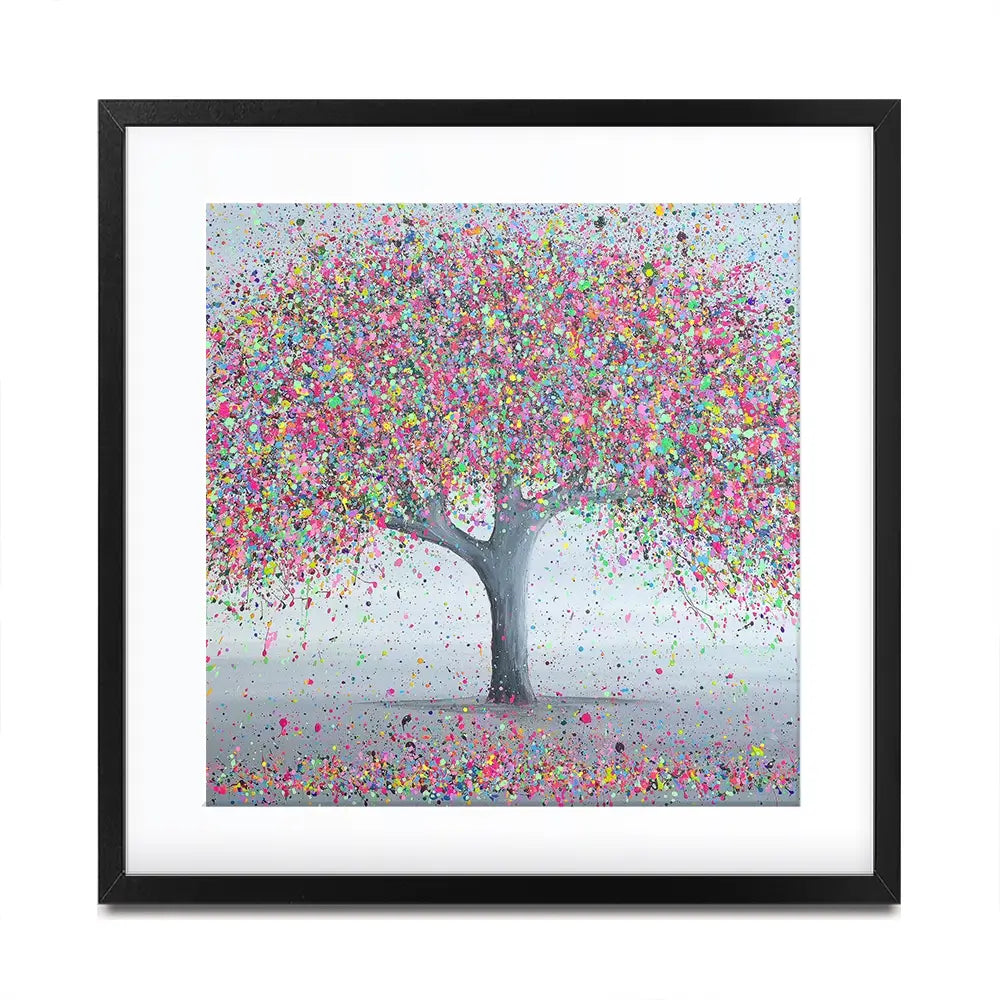 Warm Love Square Framed Art Print Warm Love Square Framed Art Print wall art product Art Print Shop