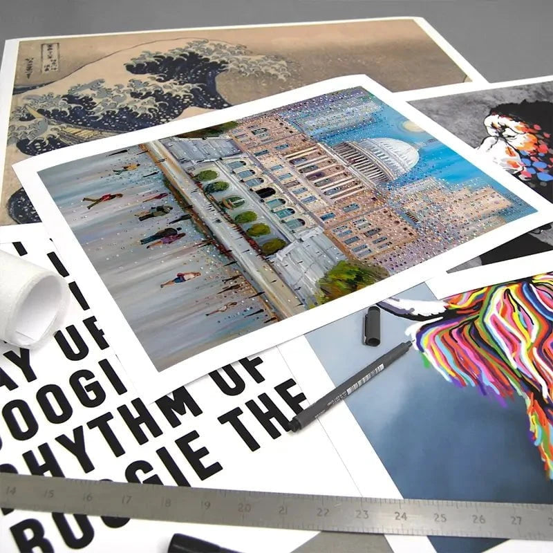 Washington DC Art Print Washington DC Art Print wall art product Ekaterina Ermilkina