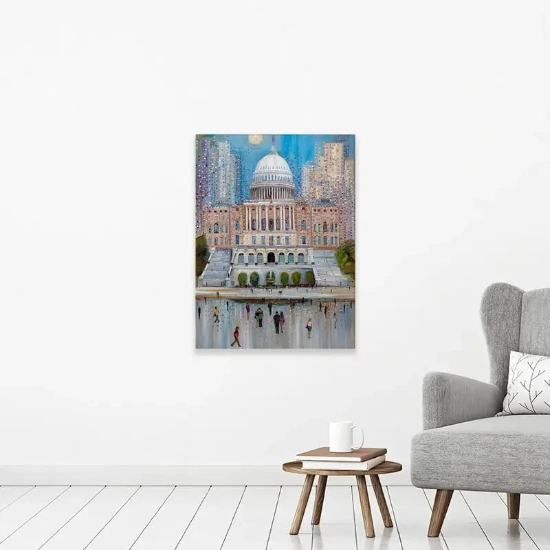 Washington DC Canvas Print Washington DC Canvas Print wall art product Ekaterina Ermilkina