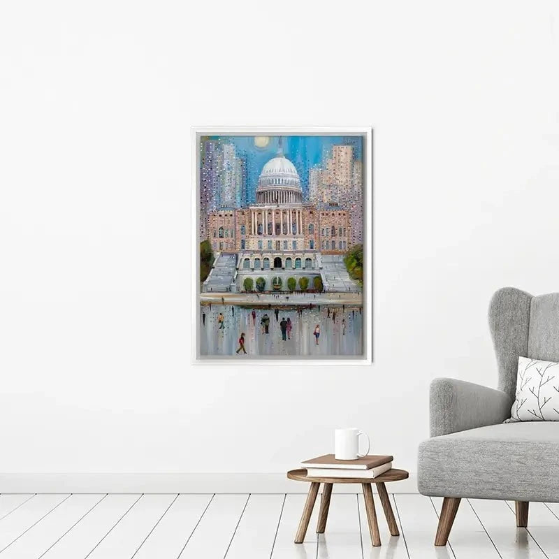 Washington DC Canvas Print Washington DC Canvas Print wall art product Ekaterina Ermilkina