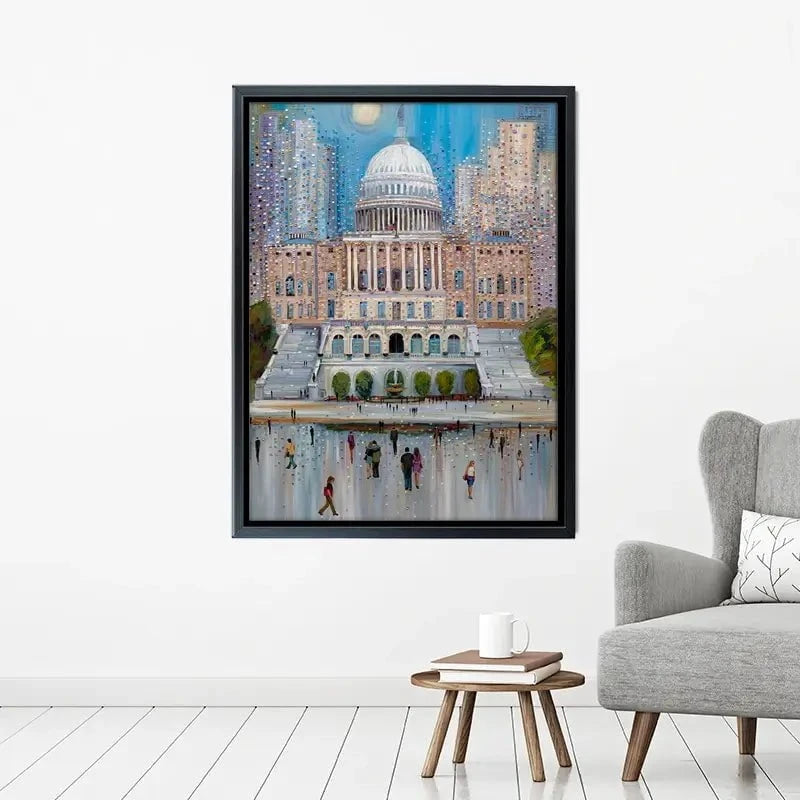 Washington DC Canvas Print Washington DC Canvas Print wall art product Ekaterina Ermilkina