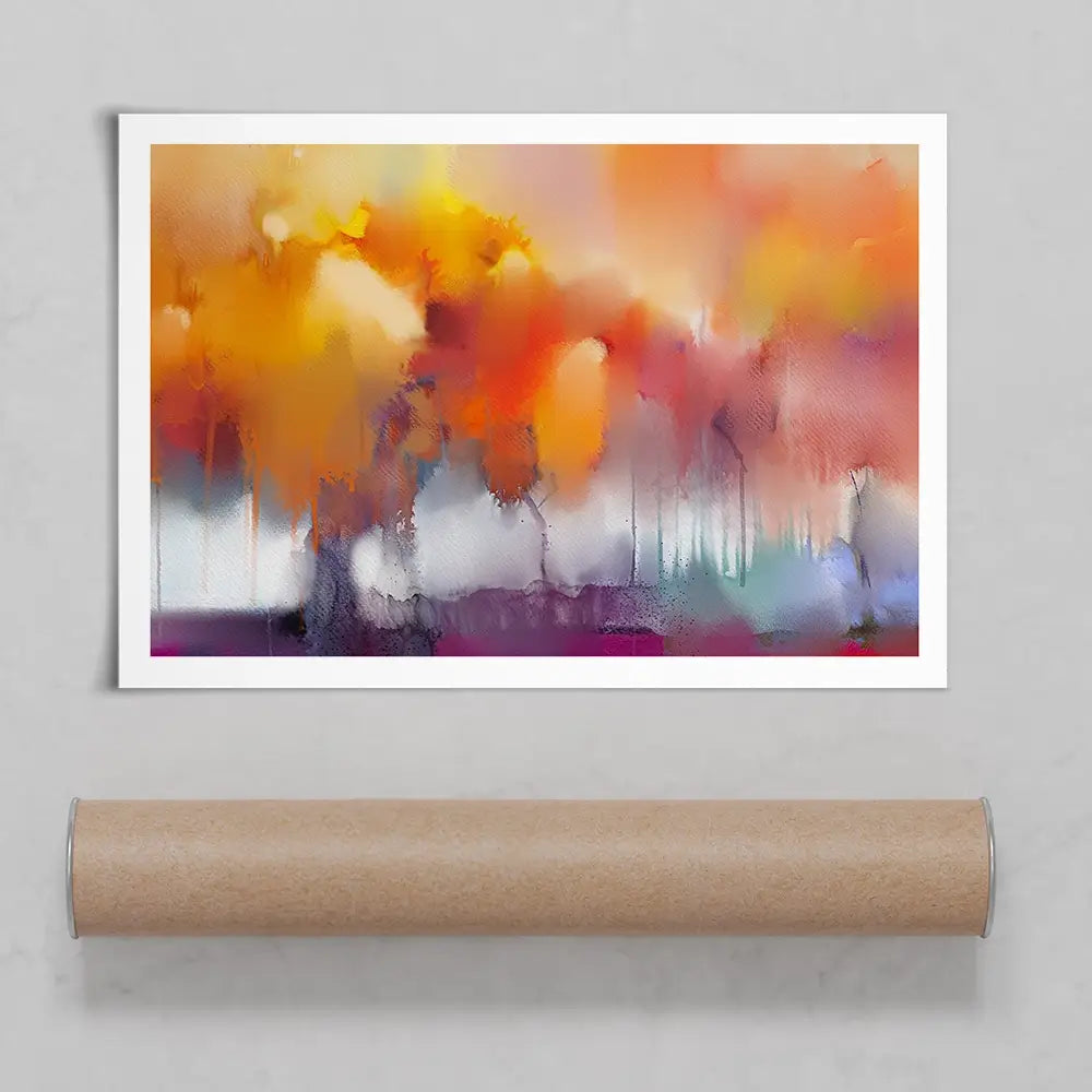 Watercolour Bleed Art Print Watercolour Bleed Art Print wall art product Art Print Shop