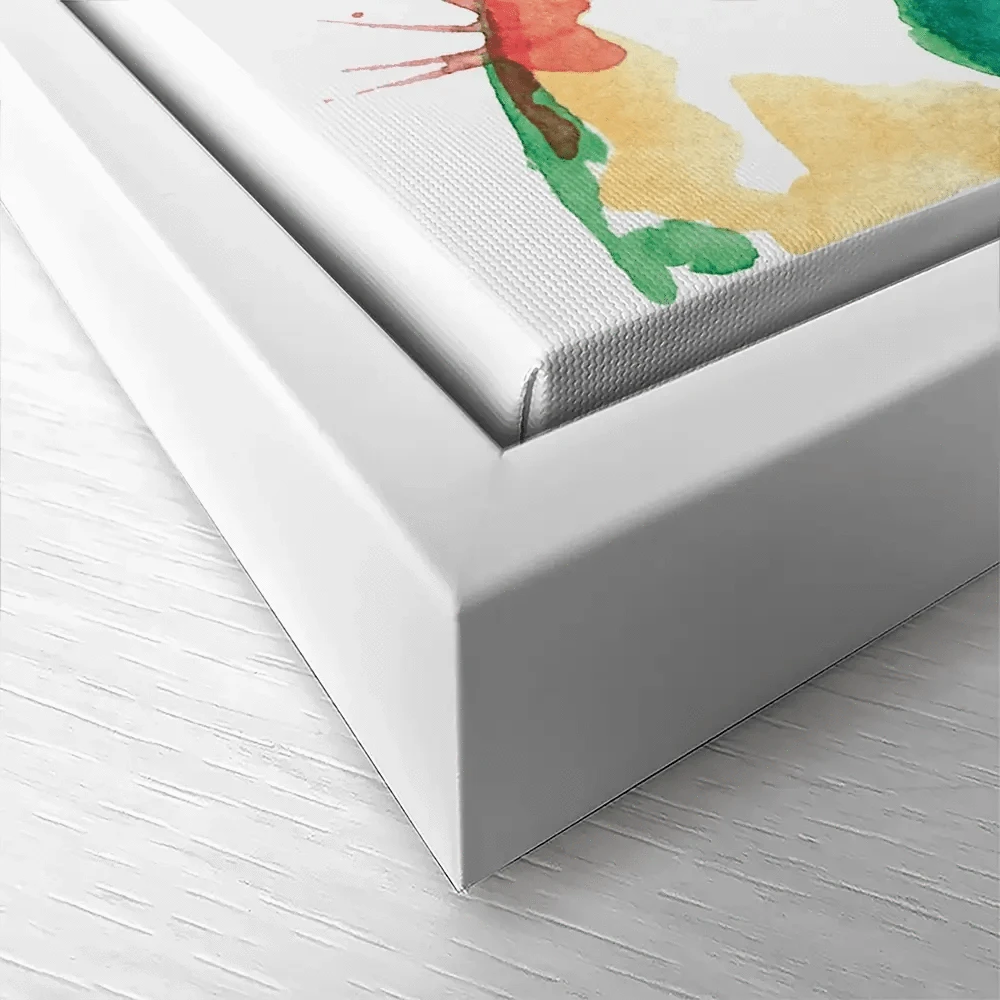 Watercolour Frenchie Canvas Print Watercolour Frenchie Canvas Print wall art product Yuli_ya / Shutterstock