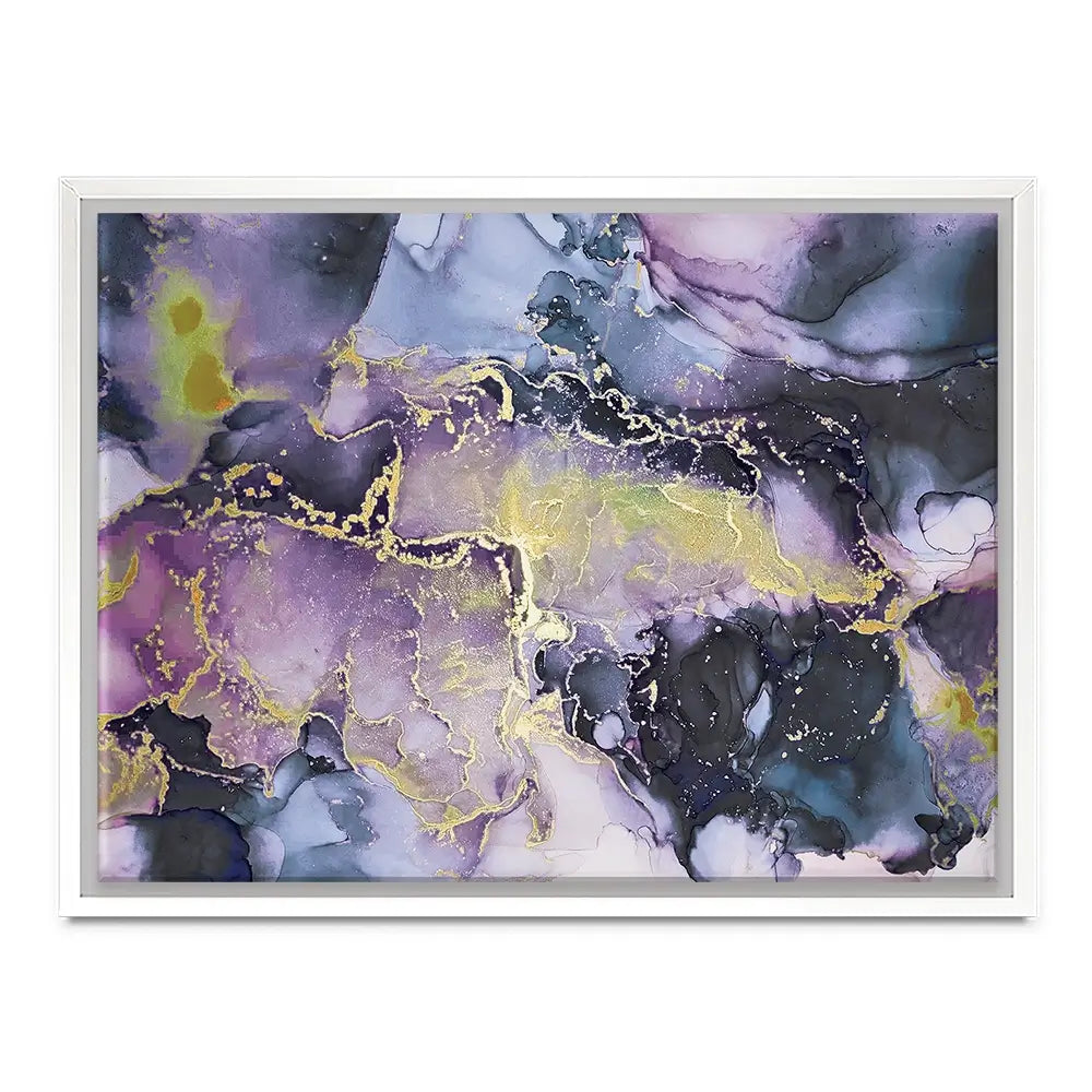 Watercolour Marble Purple Blend Canvas Print Watercolour Marble Purple Blend Canvas Print wall art product Seamless Watercolor / Shutterstock