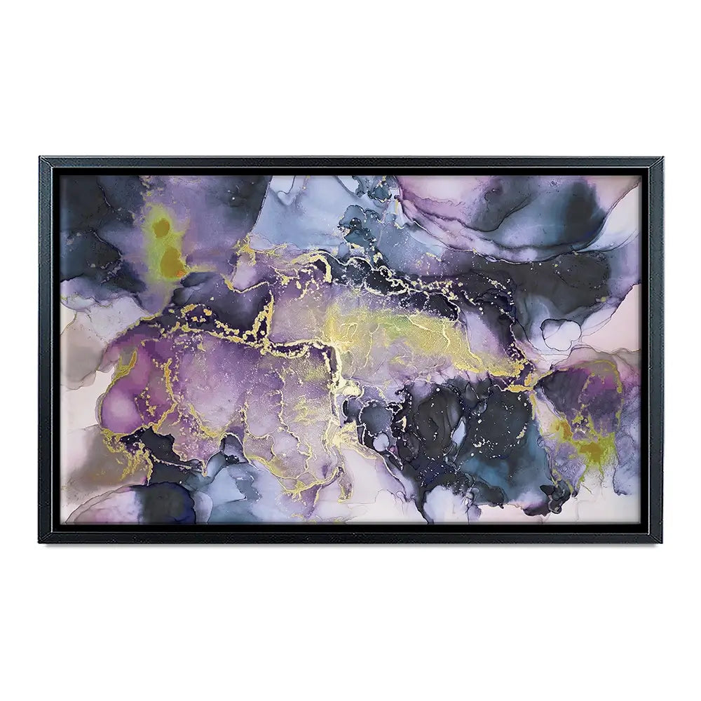 Watercolour Marble Purple Blend Canvas Print Watercolour Marble Purple Blend Canvas Print wall art product Seamless Watercolor / Shutterstock