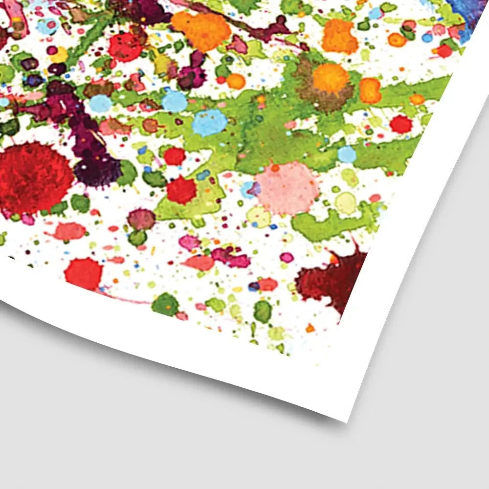 Watercolour Paint Splash Art Print Watercolour Paint Splash Art Print wall art product prapass / Shutterstock