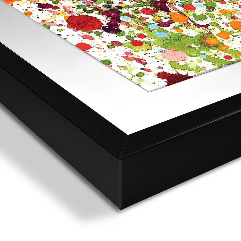 Watercolour Paint Splash Framed Art Print Watercolour Paint Splash Framed Art Print wall art product prapass / Shutterstock