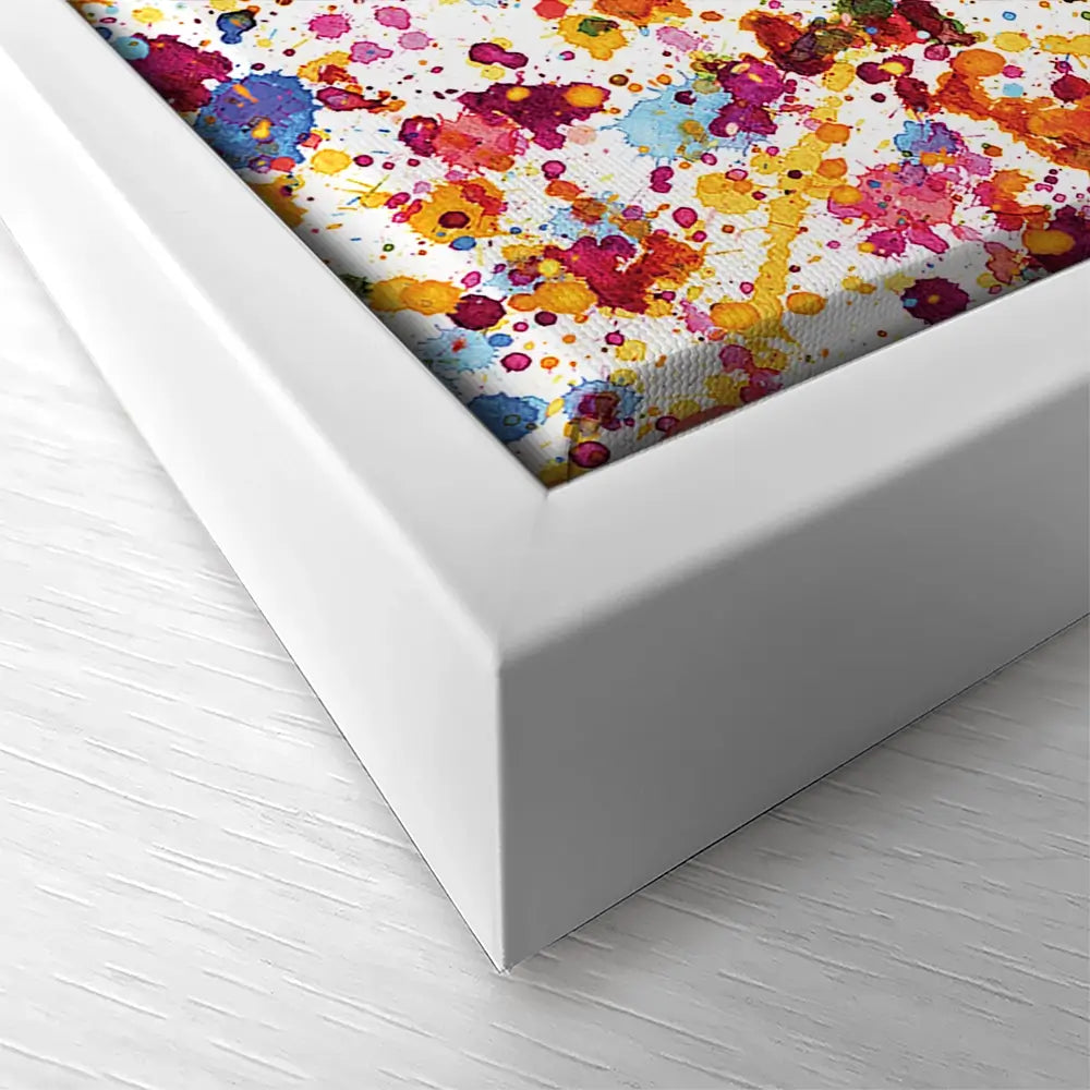 Watercolour Paint Splash Oversized Canvas Print Watercolour Paint Splash Oversized Canvas Print wall art product Art Print Shop