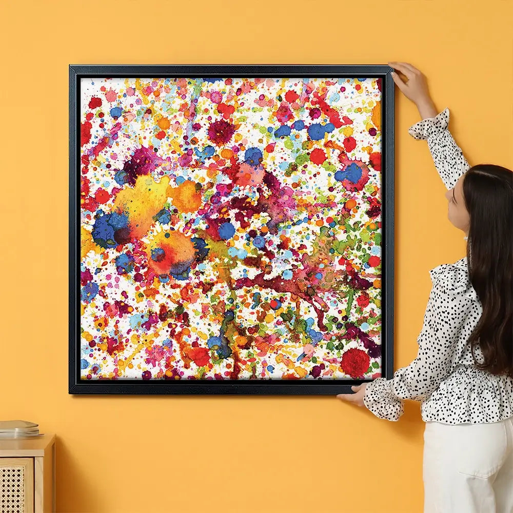 Watercolour Paint Splash Oversized Canvas Print Watercolour Paint Splash Oversized Canvas Print wall art product Art Print Shop