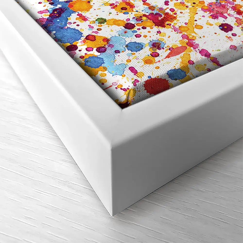 Watercolour Paint Splash Square Canvas Print Watercolour Paint Splash Square Canvas Print wall art product prapass / Shutterstock